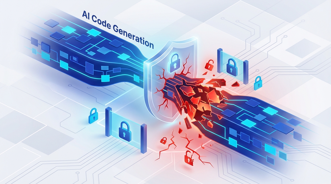 【2025年最新】AIコード生成の衝撃データ：45%にセキュリティ欠陥